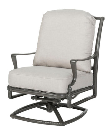 Bel Air Cushion High Back Swivel Rocking Lounge Chair