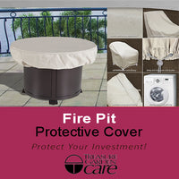 Fire Pit Cover - Small Rectangle