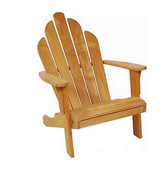 Teak Adirondack Arm Chair