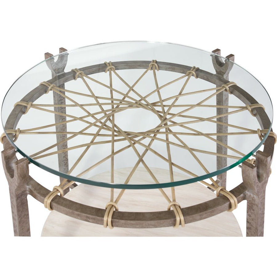 Hemingway Round End Table