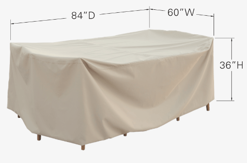 Table & Chairs Cover - Small Oval or Rectangle