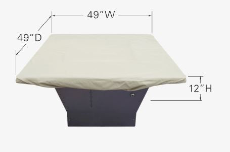 Fire Pit Cover - Square