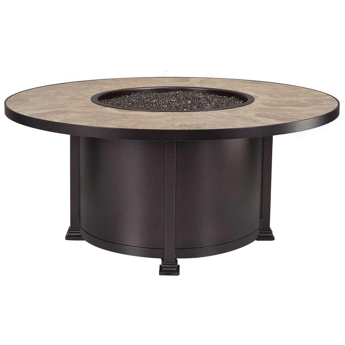 Santorini 54" Round Chat Height Fire Pit