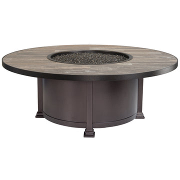 Santorini 54" Round Occasional Height Fire Pit