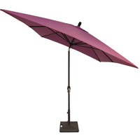 Treasure Garden 8x10' Auto Tilt Rectangle Market Umbrella