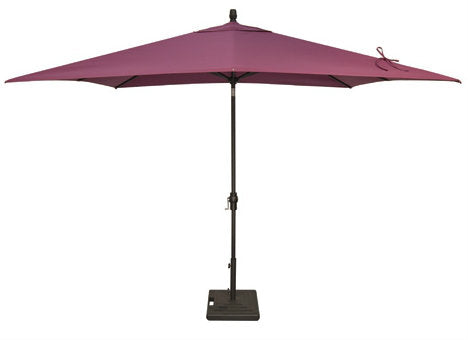 Treasure Garden 8x10' Auto Tilt Rectangle Market Umbrella