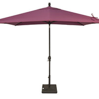 Treasure Garden 8x10' Auto Tilt Rectangle Market Umbrella