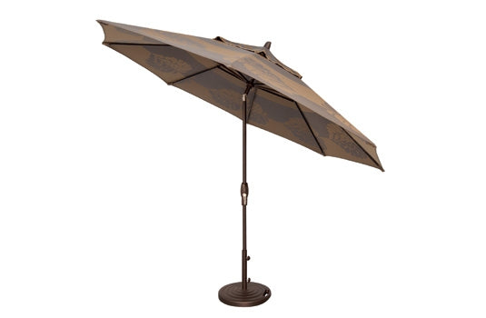 Treasure Garden 11ft Auto Tilt Octagon Market Umbrella