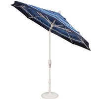 Treasure Garden 9ft Auto Tilt Octagon Market Umbrella