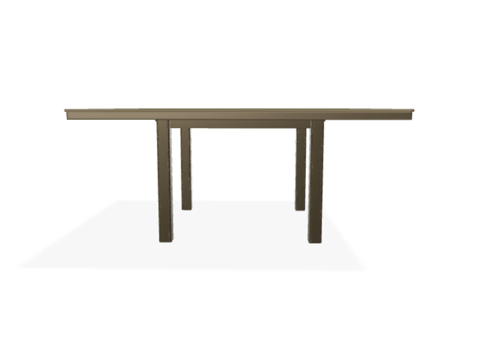 64'' Square MGP Dining Height Table
