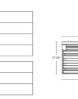 Latitude Modular Right Arm Loveseat