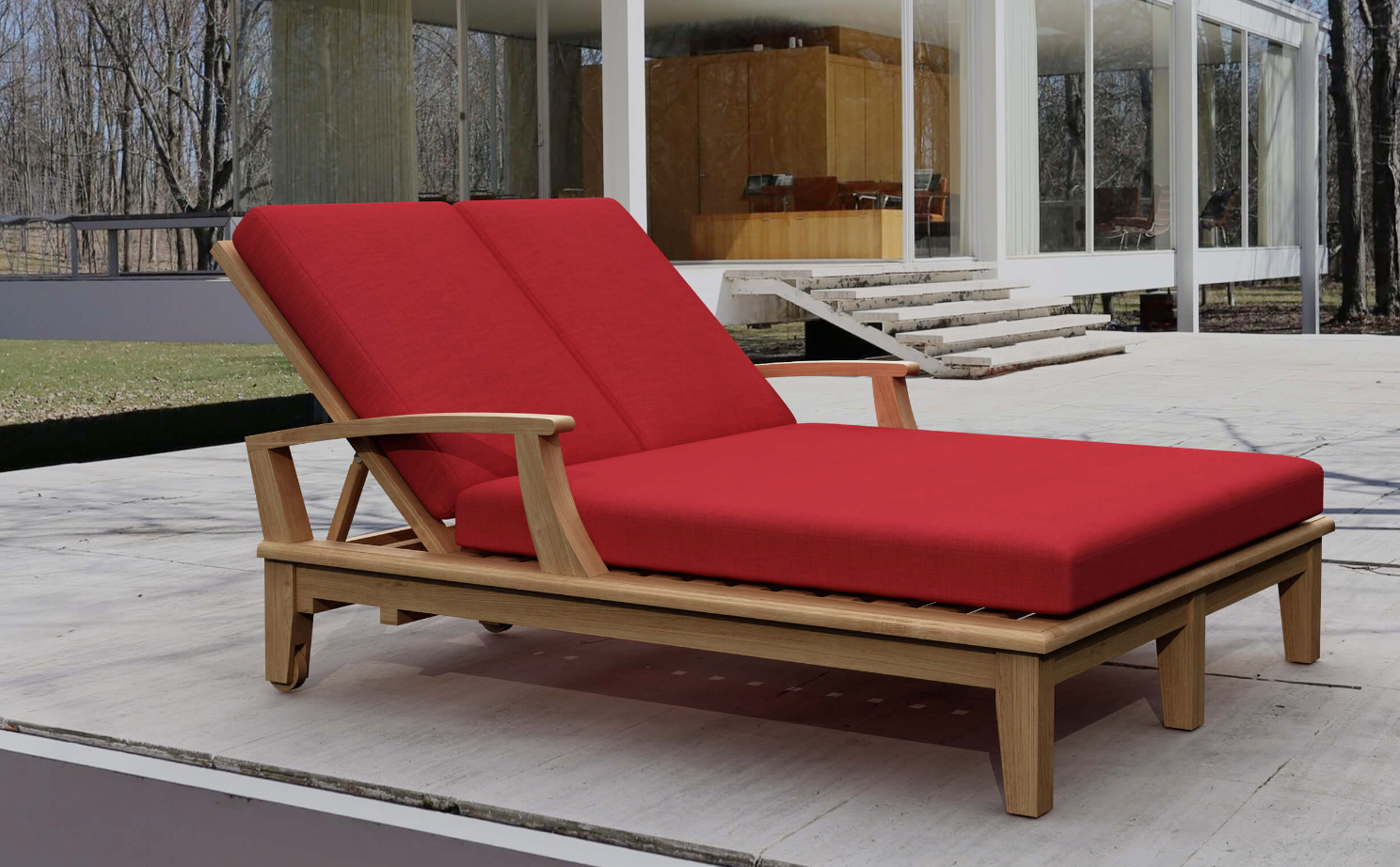 Santa Cruz Double Chaise