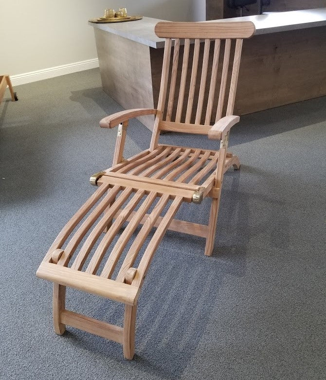 Teak Steamer Lounge Chair