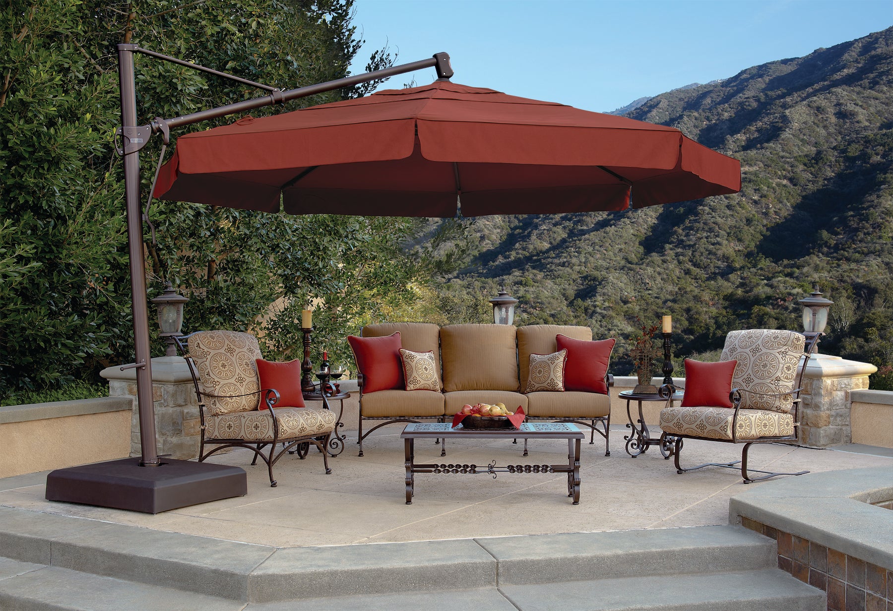 Treasure Garden AKZ PLUS 13 Foot Octagon Infinite Tilt and Lock Cantilever – Pacific Patio Furniture Treasure Garden AKZ PLUS 13 Foot Octagon Infinite Tilt and Lock Cantilever – Pacific Patio Furniture
