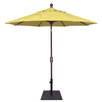 Treasure Garden 7.5ft Push Button Tilt Octagon Market Umbrella