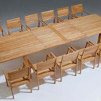 Apex Extension Teak Dining Table