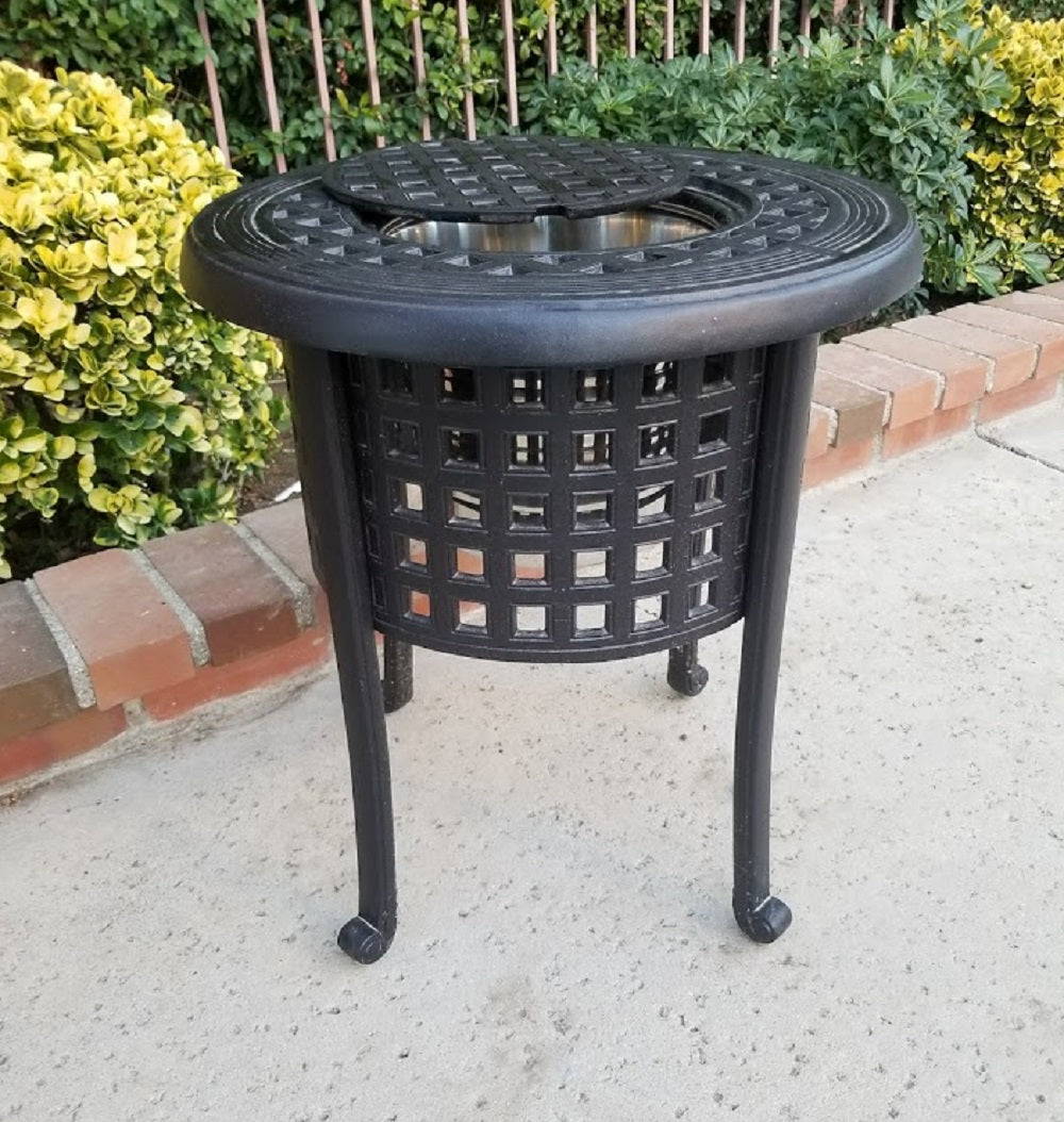 Classic Ice Bucket Side Table