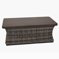 Catalina Woven Rectangular Coffee Table