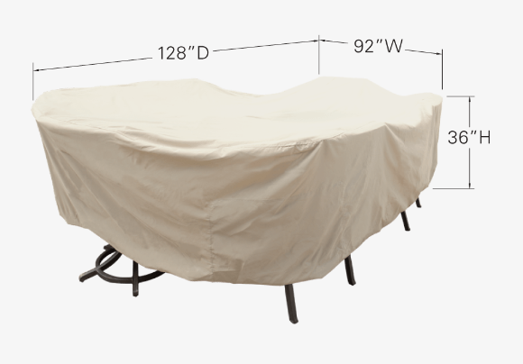 Table & Chairs Cover - XL Oval