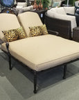 Grand Terrace Cushion Double Chaise Lounge