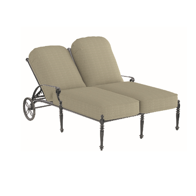 Grand Terrace Cushion Double Chaise Lounge