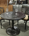 Grand Terrace Round Pedestal Table