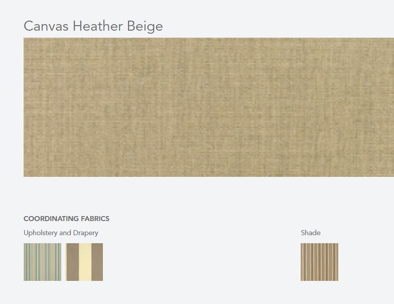Chaise Lounge Cushion - Canvas Heather Beige