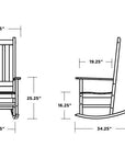 Vineyard Porch Rocking Chair