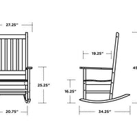 Vineyard Porch Rocking Chair