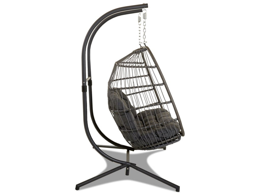 Klaussner Double Hanging Wicker Chair