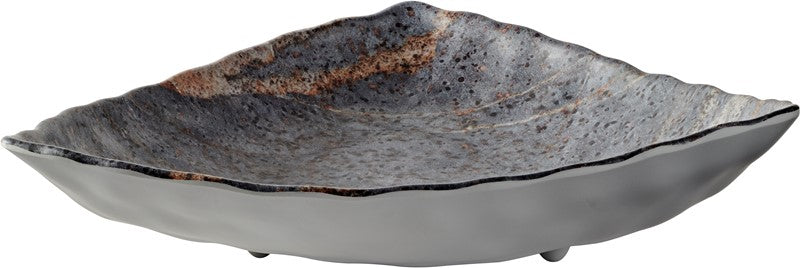 Limestone Triangle Serving Bowl