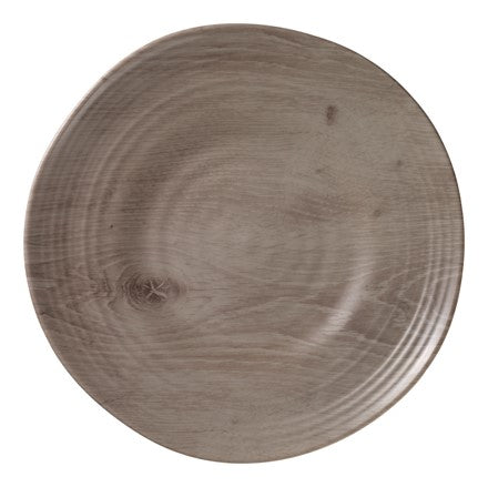 Drift Wood Round 10 in. Dinner Plate