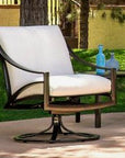 Pasadena Cushion Swivel Motion Lounge Chair