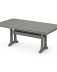 Farmhouse Trestle 37" x 72" Dining Table