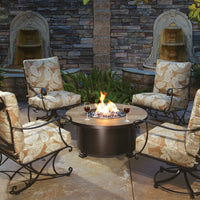 Santorini 54" Round Chat Height Fire Pit
