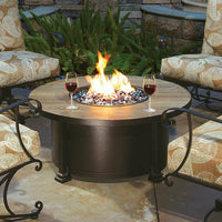 Santorini 42" Round Occasional Height Fire Pit
