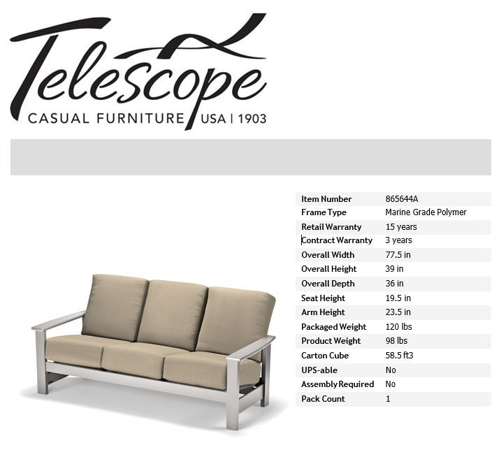 Leeward Three Seat Sofa