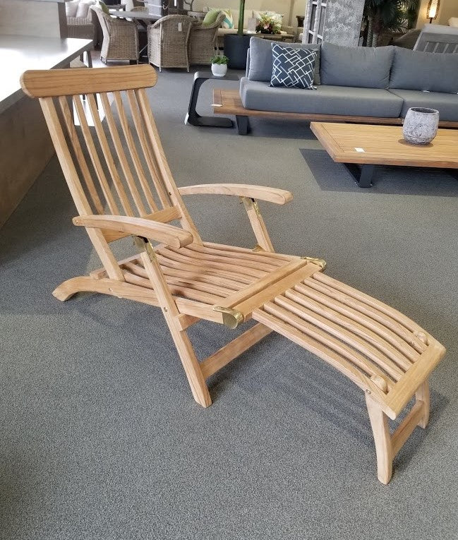 Teak Steamer Lounge Chair