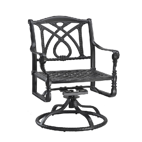 Grand Terrace Swivel Dining Chair