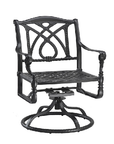 Grand Terrace Swivel Dining Chair