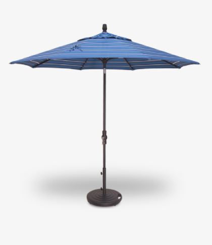 Treasure Garden 9ft Collar Tilt Octagon Market Umbrella