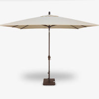 Treasure Garden 8x10' Auto Tilt Rectangle Market Umbrella