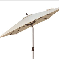 Treasure Garden 8x10' Auto Tilt Rectangle Market Umbrella